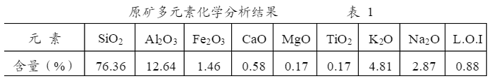 如何從花崗巖中提取石英和長石？