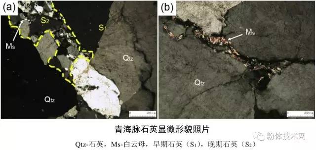 脈石英（veinquartz）是一種與花崗巖有關的巖漿熱液礦脈，其礦體大多數情況下是不規則的脈狀形式。